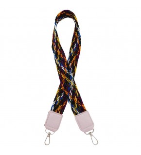 Çanta Aksesuar Ledi Supra Örgü Model Lila Renk Derili Çanta Sapı Gümüş Metalli