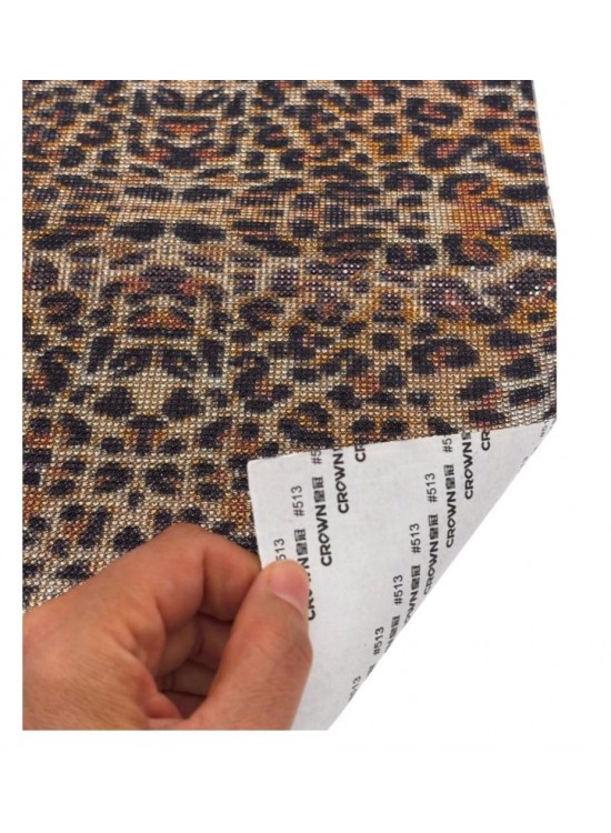 Çanta Aksesuar Leopar Desenli Taşlı 40x24 cm Kendiliğinden Yapışkanlı Plaka Sticker Çanta Aksesuar Leopar Desenli Taşlı 40x24 cm Kendiliğinden Yapışkanlı Plaka Sticker