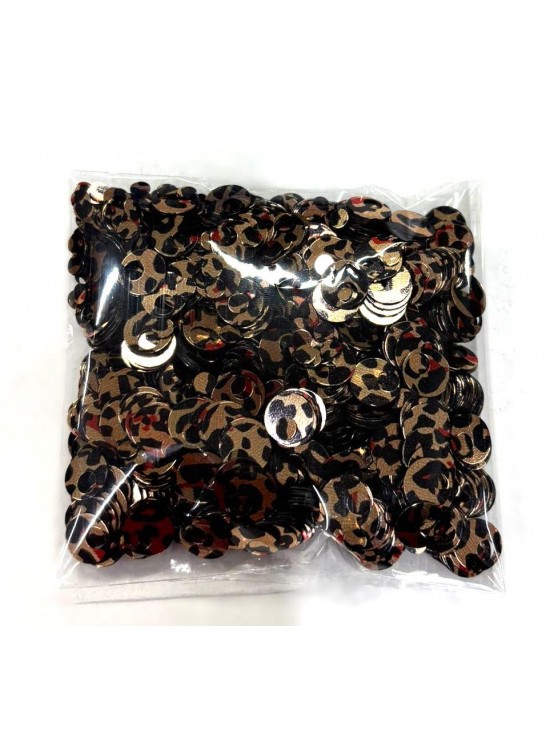 Angel Çanta Aksesuar Leopar Renk 1 Cm Pul 40 Gr