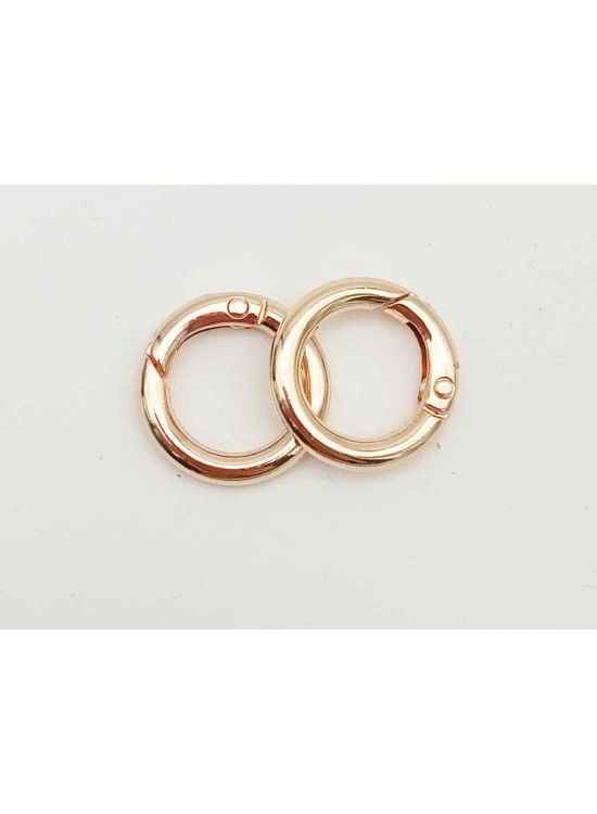 Çanta Aksesuar Ligh Gold Mini Yaylı Halka 2'Li