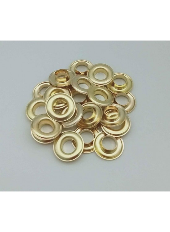 Çanta Aksesuar Light Gold 10'Lu Kuşgözü Kapsül 26 Numara