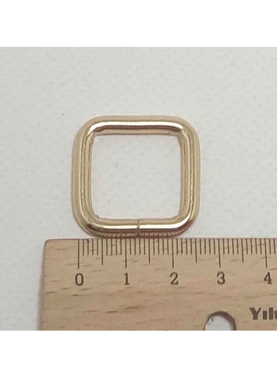 Çanta Aksesuar Light Gold 2 Cm Kare Halka