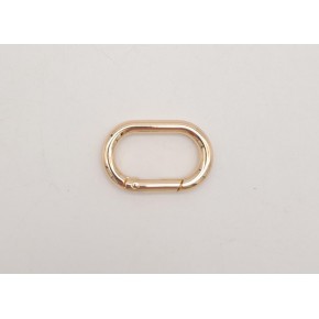 Çanta Aksesuar Light Gold 3 cm Ovalize Yaylı Halka 1 Adet