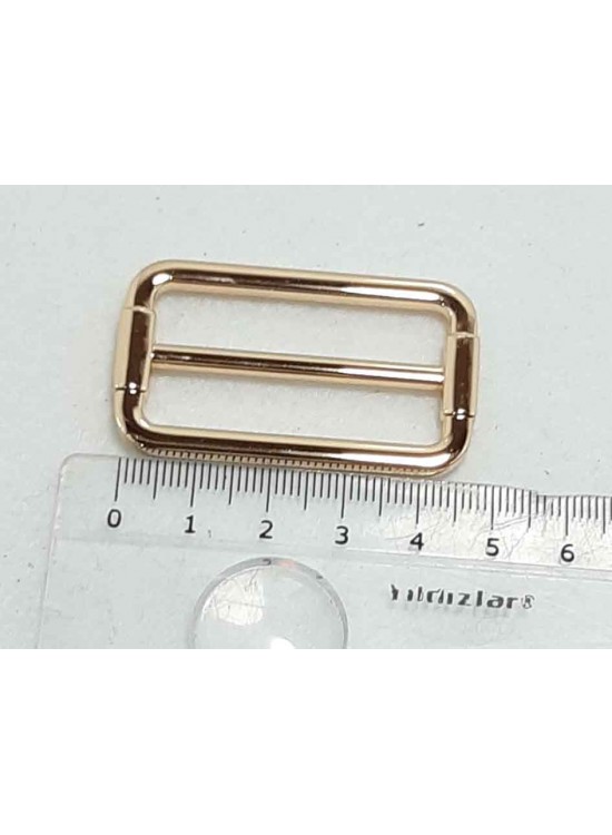 Çanta Aksesuar Light Gold 4X2 Cm Ayarlama Aparatı .
