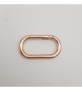 Çanta Aksesuar Light Gold Büyük Boy Ovalize Yaylı Halka 1 Adet