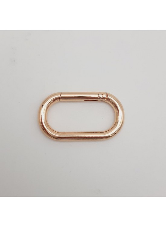 Çanta Aksesuar Light Gold Büyük Boy Ovalize Yaylı Halka 1 Adet