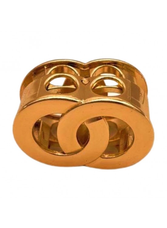 Çanta Aksesuar Light Gold Çift Halka Yaylı Büzgü Aparatı