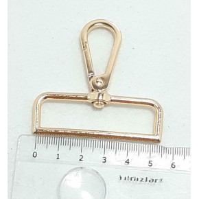 Çanta Aksesuar Light Gold Kanca 5 Cm