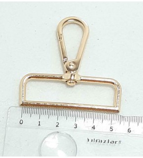 Çanta Aksesuar Light Gold Kanca 5 Cm