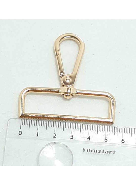 Çanta Aksesuar Light Gold Kanca 5 Cm