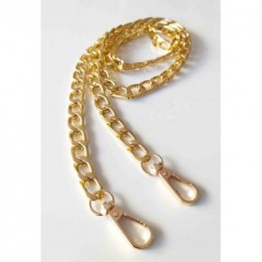 Çanta Aksesuar Light Gold Klasik İnce Zincir Kancalı 120 Cm
