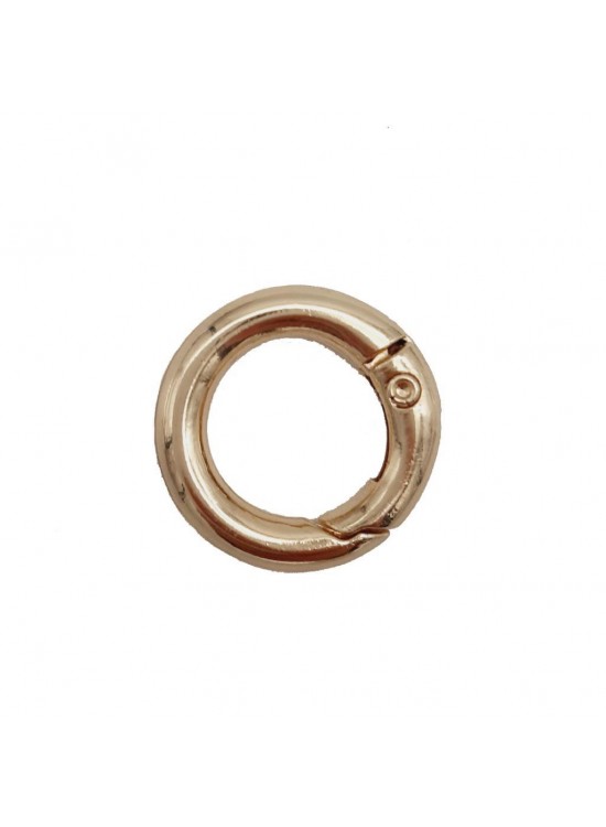 Çanta Aksesuar Light Gold Küçük Yaylı Halka 1 Adet