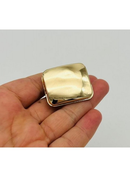 Çanta Aksesuar Light Gold Renk  3.2x2.6 Cm Mıknatıslı Kilit