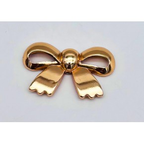 Çanta Aksesuar Light Gold Renk 3.5 cm Kurdele Model  Plaka Süs