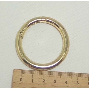 Çanta Aksesuar Light Gold Renk 4 Cm Yaylı Halka