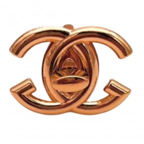 Çanta Aksesuar Light Gold Renk 4x3 cm Vidalı Çanta Kilidi