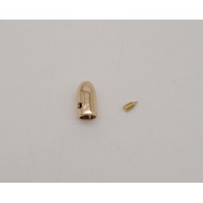 Çanta Aksesuar Light Gold Renk Büzgü Ucu 1 Adet