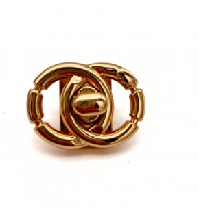 Çanta Aksesuar Light Gold Renk Çift Halkalı Cha Model