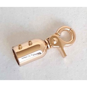 Çanta Aksesuar Light Gold Renk Kancalı Kovan 1 Adet