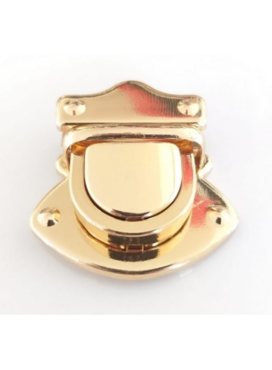 Çanta Aksesuar Light Gold Renk Kilit No:15 Çanta Aksesuar Light Gold Renk Kilit No:15