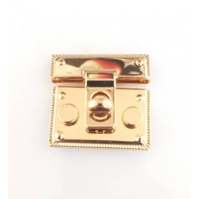 Çanta Aksesuar Light Gold Renk Kilit No:17