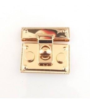 Çanta Aksesuar Light Gold Renk Kilit No:17