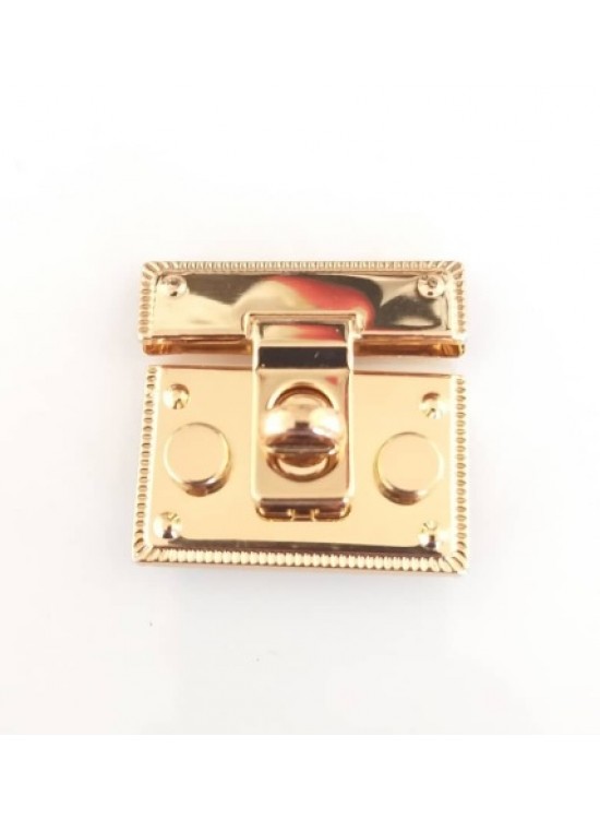 Çanta Aksesuar Light Gold Renk Kilit No:17 Çanta Aksesuar Light Gold Renk Kilit No:17