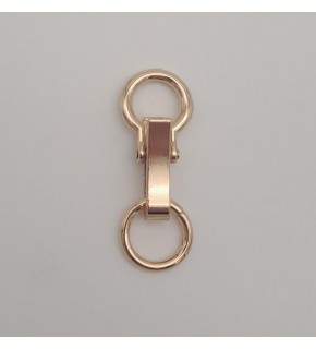 Çanta Aksesuar Light Gold Renk Kilitli Böce 1 Adet