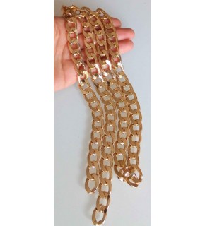 Çanta Aksesuar Light Gold Renk Klasik Çanta Zinciri 120 Cm