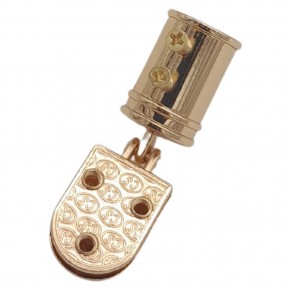 Çanta Aksesuar Light Gold Renk Kovanlı Kulpluk 1 Adet