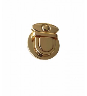 Çanta Aksesuar Light Gold Renk Mini Kilit