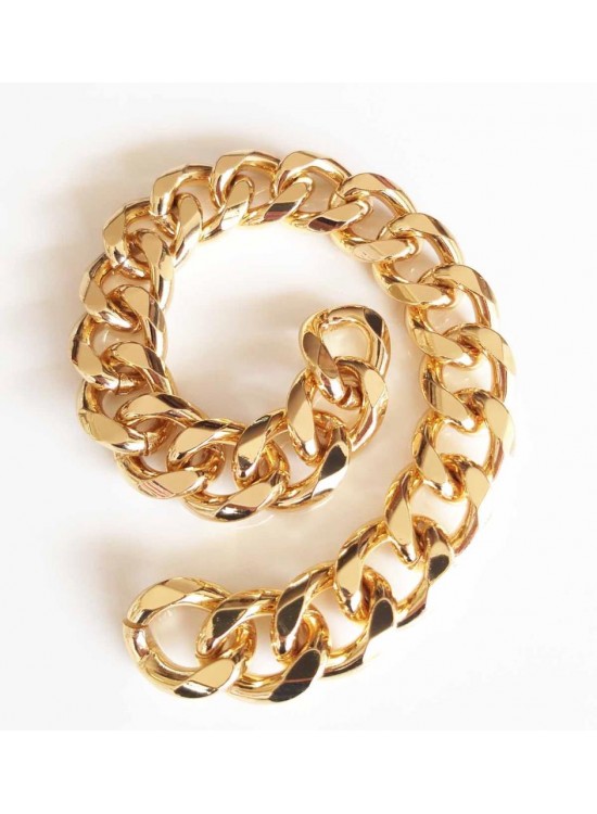 Çanta Aksesuar Light Gold Renk Nice Çanta Zinciri 6Mm 22X27 (35 Cm)