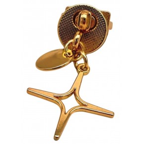 Çanta Aksesuar Light Gold Renk  Sarkaç Yıldız Süslü  Çanta Kilidi