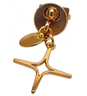 Çanta Aksesuar Light Gold Renk  Sarkaç Yıldız Süslü  Çanta Kilidi
