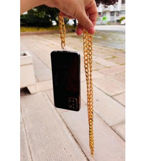 Çanta Aksesuar Light Gold Renk Telefon Boyun Askısı, Telefon Zinciri, Telefon Askısı, Tüm Telefon Kılıfları İçin Uygundur