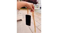 Çanta Aksesuar Light Gold Renk Telefon Boyun Askısı, Telefon Zinciri, Telefon Askısı, Tüm Telefon Kılıfları İçin Uygundur
