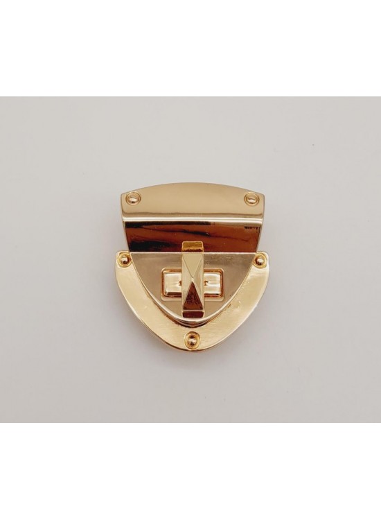 Çanta Aksesuar Light Gold Renk Üçgen Kilit Çanta Aksesuar Light Gold Renk Üçgen Kilit