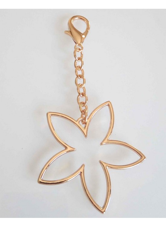 Çanta Aksesuar Light Gold Yıldız Süs