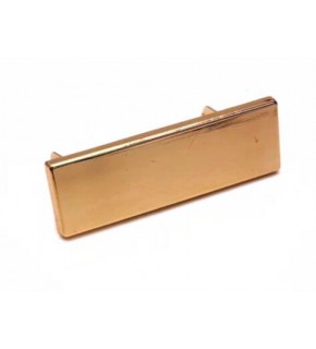 Çanta Aksesuar Light Renk 4x1  Cm Düz Model Plaka Süs