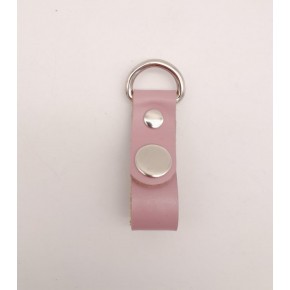 Çanta Aksesuar Lila Gerçek Deri Çıtçıtlı Sapucu Böce Gümüş Metalli 1 Adet