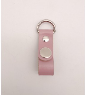 Çanta Aksesuar Lila Gerçek Deri Çıtçıtlı Sapucu Böce Gümüş Metalli 1 Adet