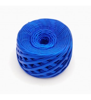 Çanta Aksesuar Mavi Renk Metalik İp