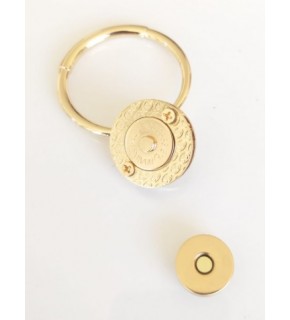 Çanta Aksesuar Mıknatıslı Ve Tutmalı Kilit Light Gold