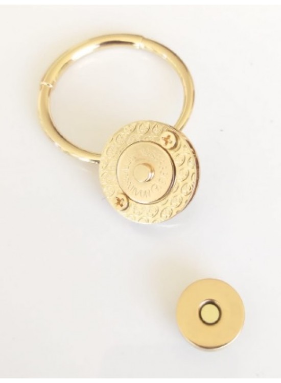 Çanta Aksesuar Mıknatıslı Ve Tutmalı Kilit Light Gold Çanta Aksesuar Mıknatıslı Ve Tutmalı Kilit Light Gold