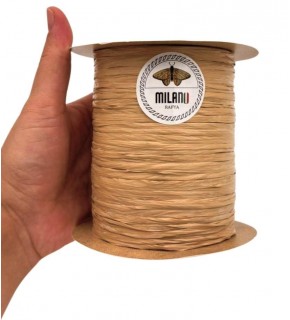 Çanta Aksesuar Milano Rafya 100 gr (no:36)(Koyu Karamel)