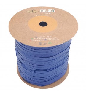 Çanta Aksesuar Milano Rafya Bodrum Mavi Renk 100 gr