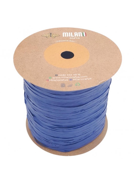 Çanta Aksesuar Milano Rafya Bodrum Mavi Renk 100 gr Çanta Aksesuar Milano Rafya Bodrum Mavi Renk 100 gr