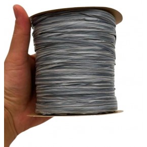 Çanta Aksesuar Milano Rafya Ebruli Gri Tonlu Renk 100 gr