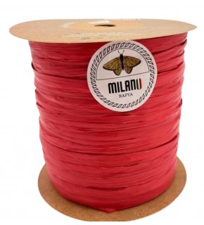 Çanta Aksesuar Milano Rafya Kırmızı Renk 100 gr (no:03)