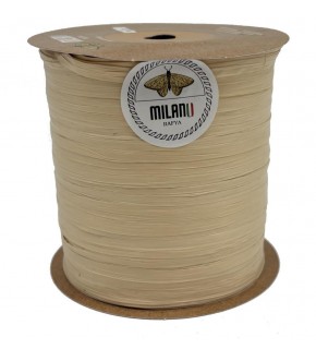 Çanta Aksesuar Milano Rafya Koyu Krem  Renk 100 gr (NO:35)